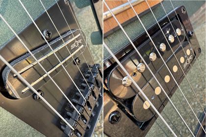 Fender-Squier Telecaster, maple, gun metal